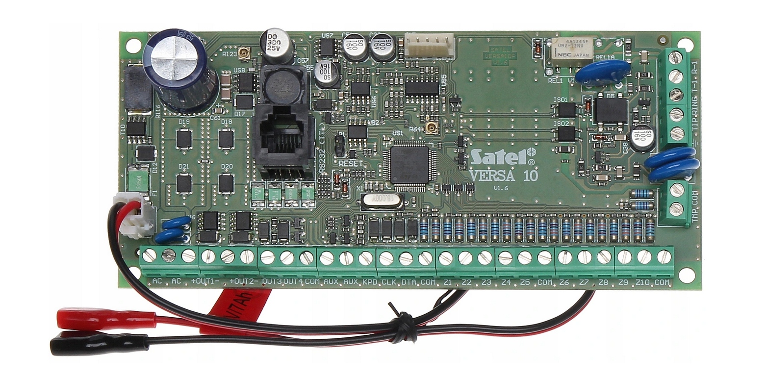 Základná Doska Versa 10 Satel – Zabezpečovacia Centrála