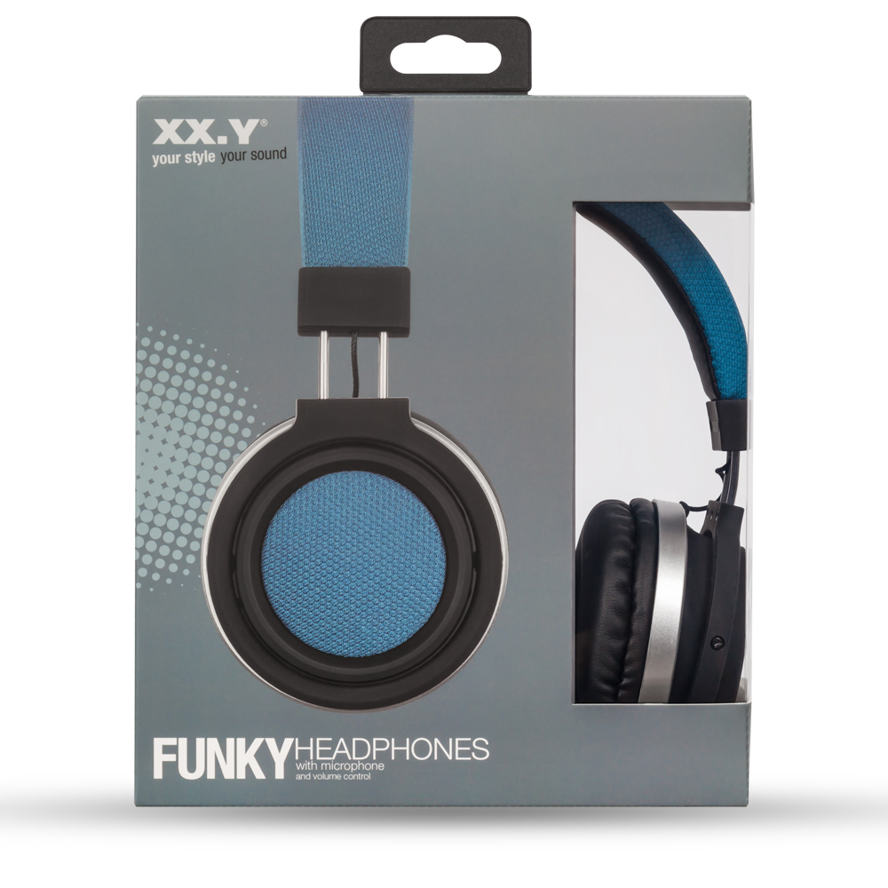 Słuchawki XX.Y FUNKY M2 SEA mikrofon vol control Kod producenta 1234