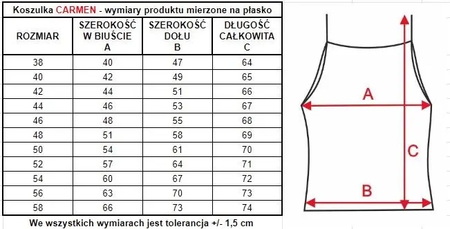 MEWA podkoszulka damska Carmen koszulka 38 biały Płeć kobieta