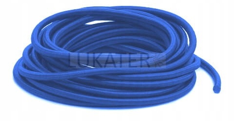 

Ekspandor linka gumowa Mocna 8mm + Haki niebieska
