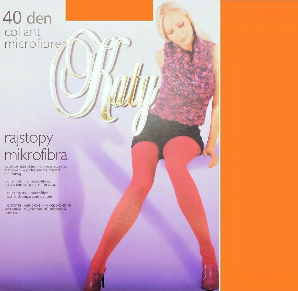 

Katy Mikrofibra 40den mattone 3