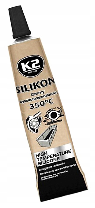 Silikon C5U75 Czarny Wysokotemperaturowy Do +350°C