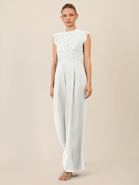 Apart Fashion Elegantní Kombinéza S Širokými Nohavicemi 38 7CA