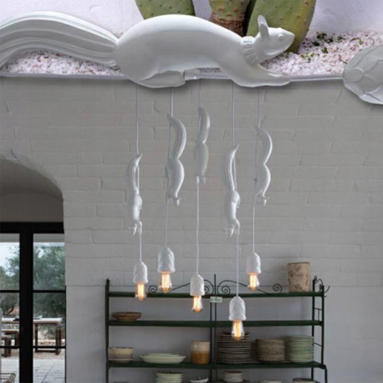 Lampa wisząca zjh6585 oświetlenie sypialni 01) Marka inna