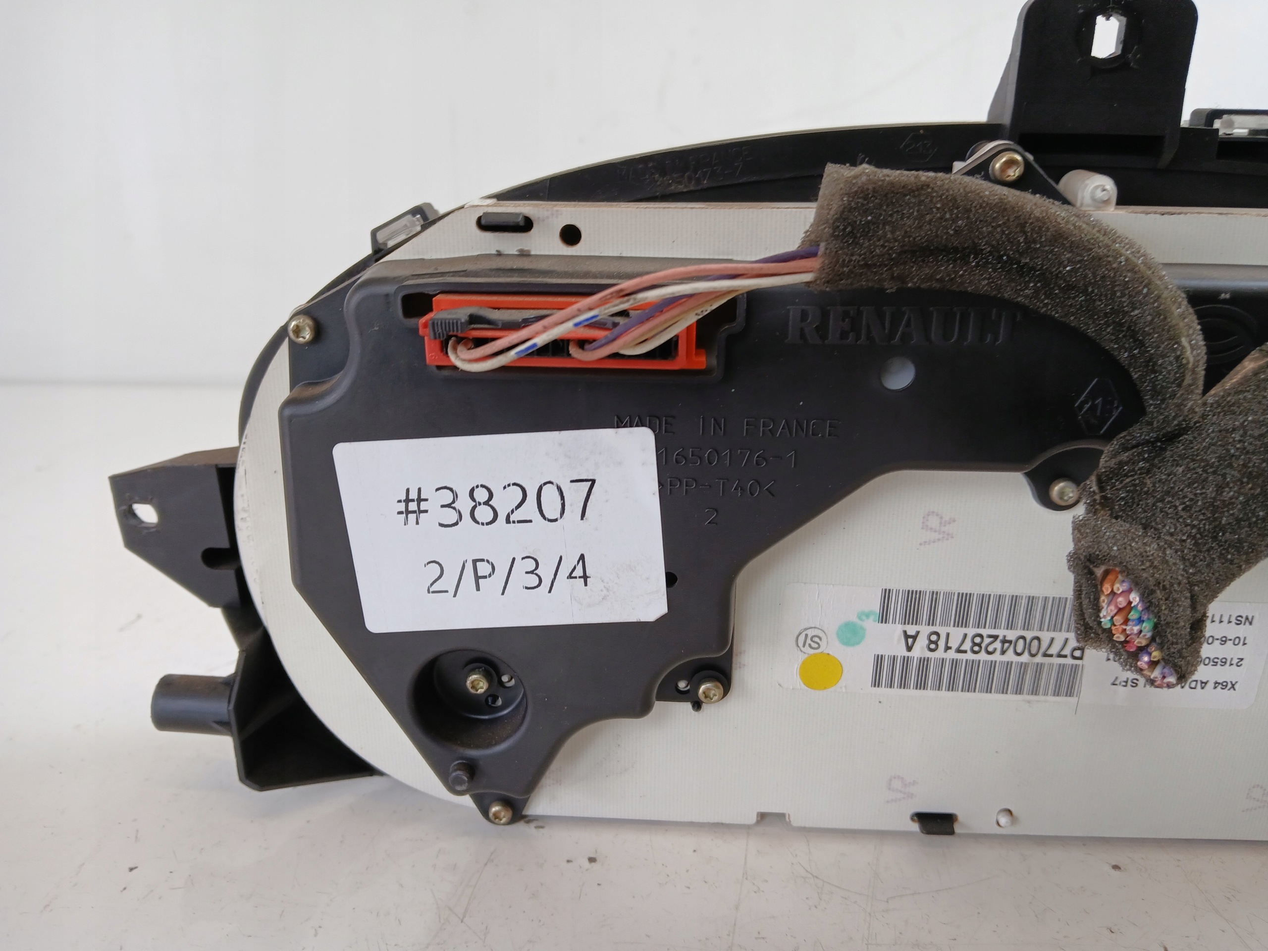 RENAULT SCENIC and RX4 2.0 dials dials P7700428718A