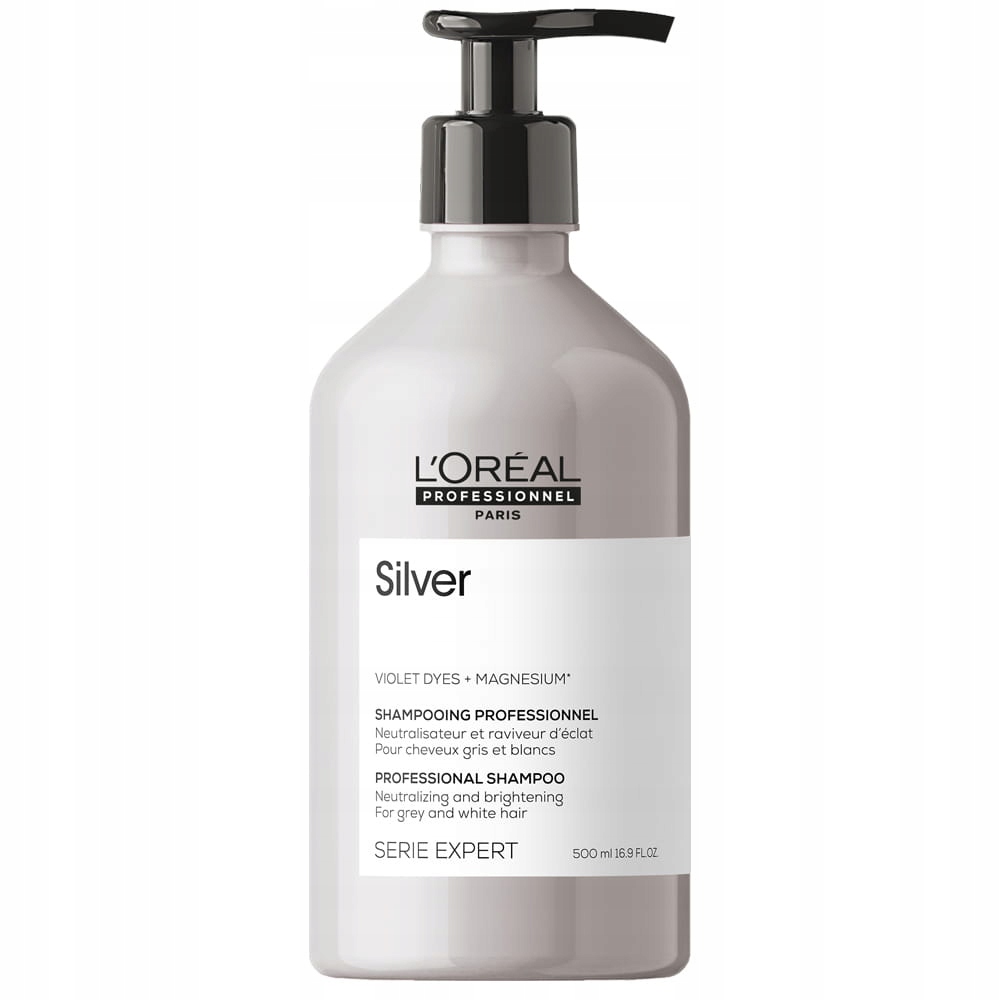 

Loreal Silver szampon do włosów siwych 500ml