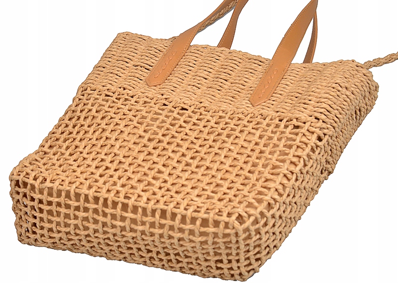 TURBO BAGS TOREBKA damska worek KOSZYK słoma NA RAMIĘ Kod producenta TURBO