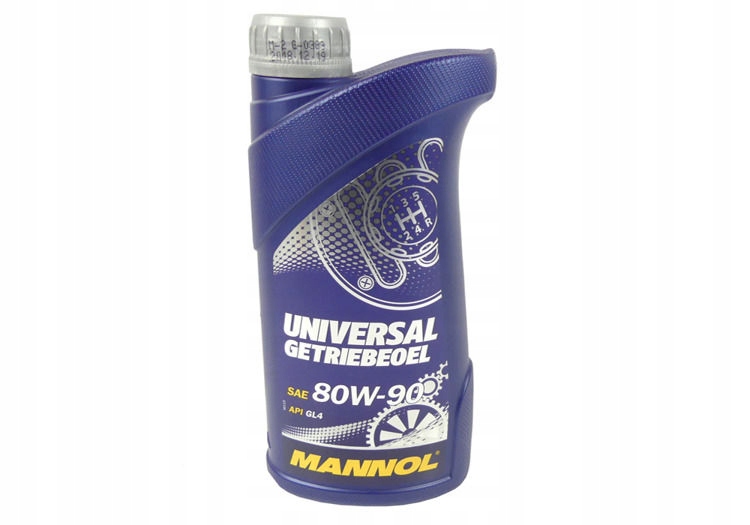 

Olej przekładniowy uniwersalny mannol 80w90 gl4 1l