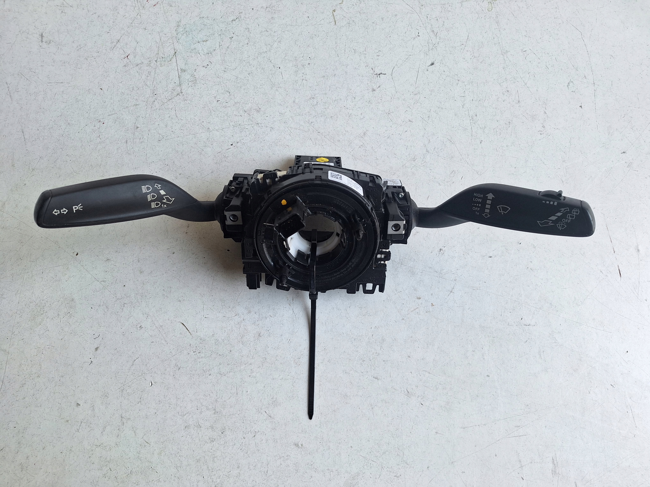 DEVIO LUCI TERGICRISTALLO TERGI + ANELLO airbag VOLANTE 5Q0953549A