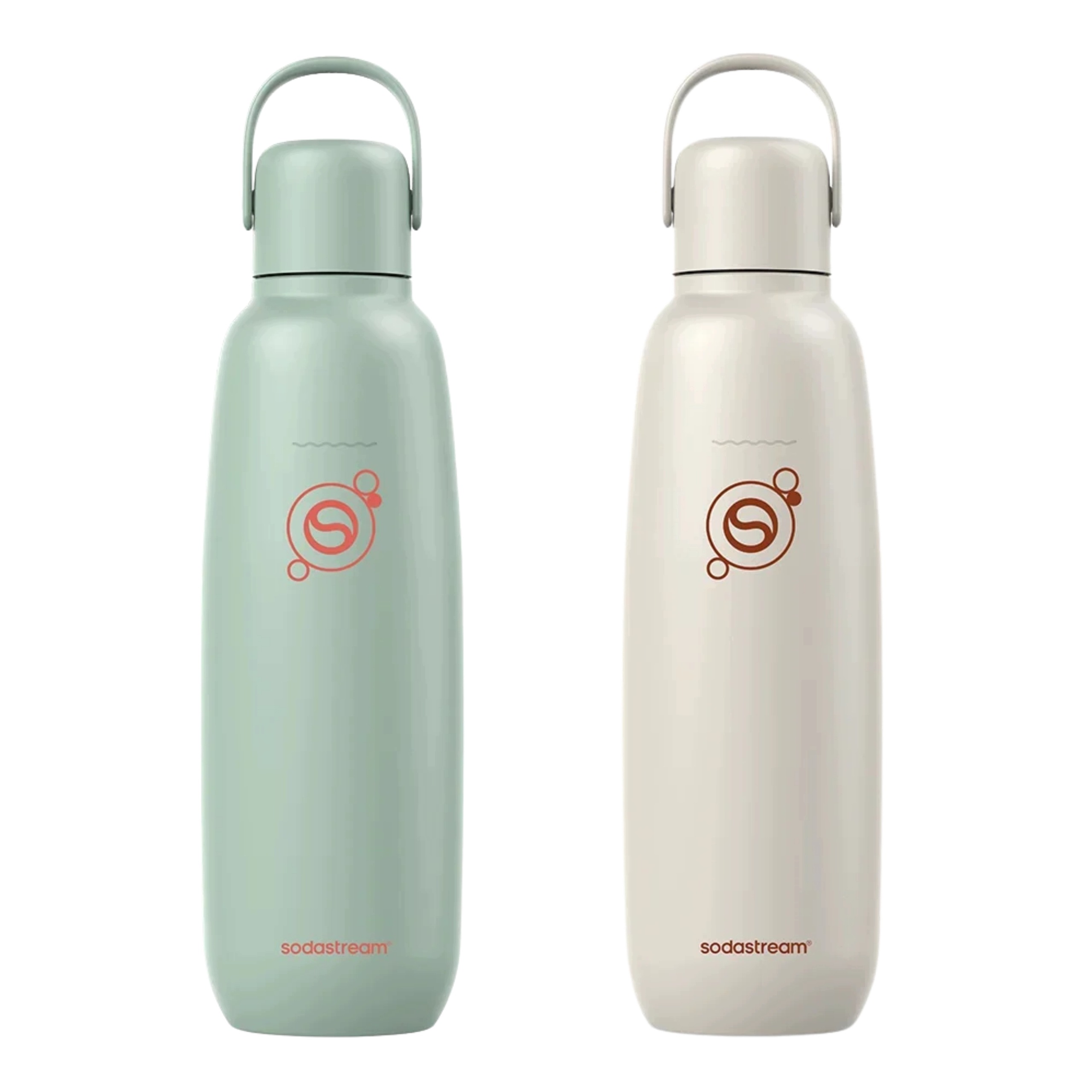 Sada termoláhví SodaStream Fizz&Go Cool 0.9 l, modrá a béžová