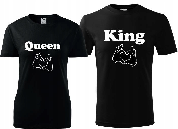 

Zestaw Koszulek Dla Pary Walentynki Ślub Prezent