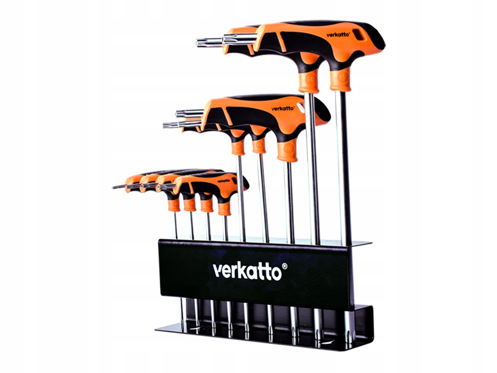 VERKATTO набор ключей TORX тип T T10-T50 9 шт.