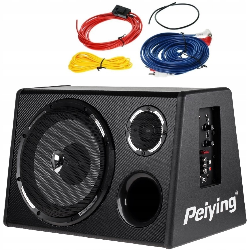 Automobilová automobilová skříň 25 cm 250 mm Subwoofer pro auto Peiying PY250QA