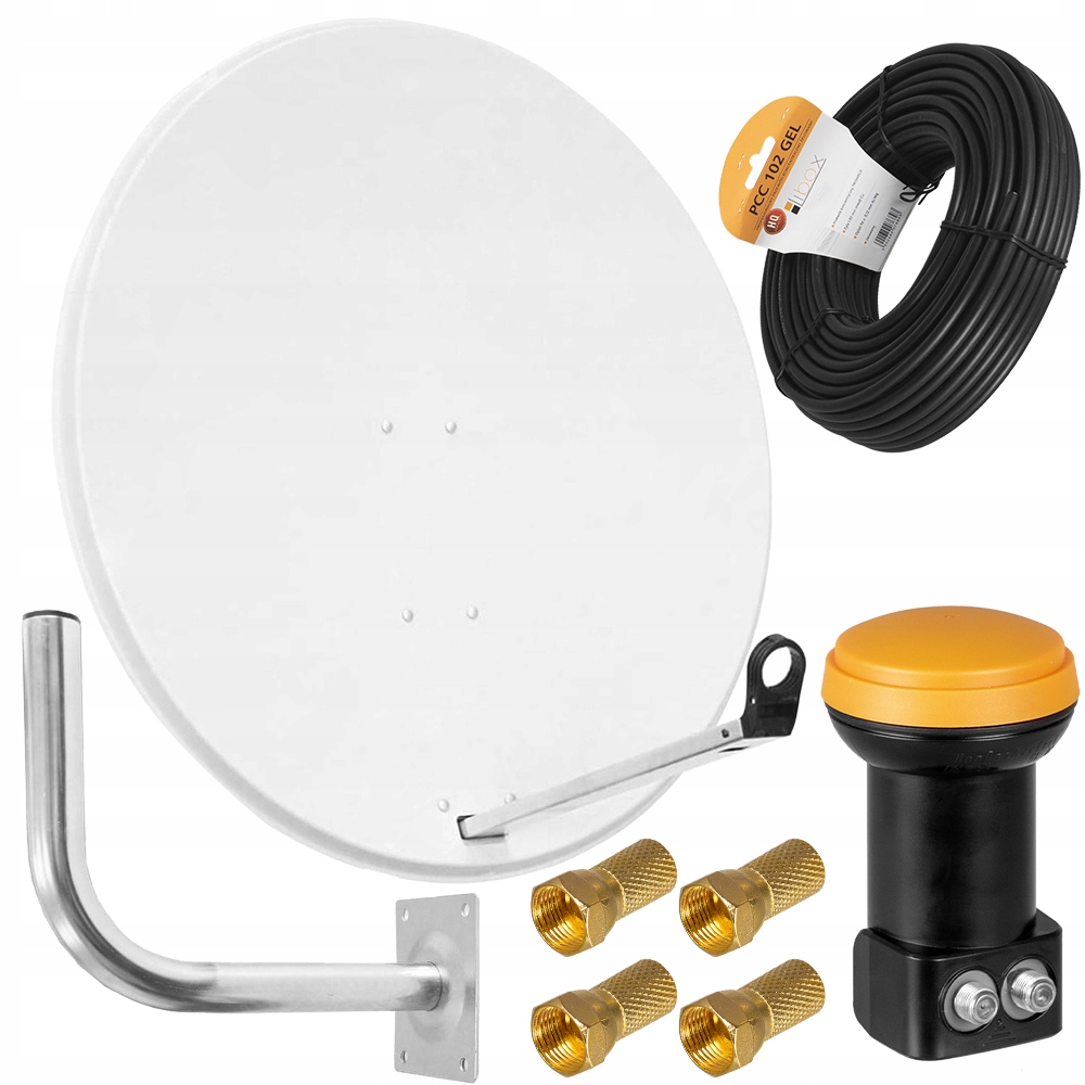 CZASZA SATELITARNA ANTENA INVERTO 100 ZESTAW TWIN