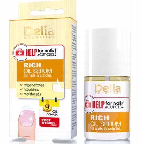 

Delia Serum do paznokci skórek kompleks 9 olejów