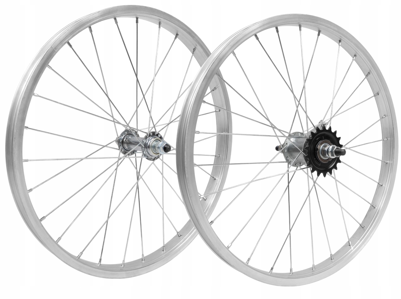 Kompletní kolo zadní přední Torpedo 20 palců Alu náboj Polské