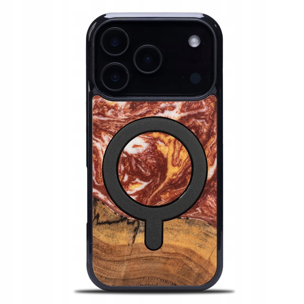 Pouzdro Bewood Unikátní pro iPhone 17 Pro Planety Mars s MagSafe