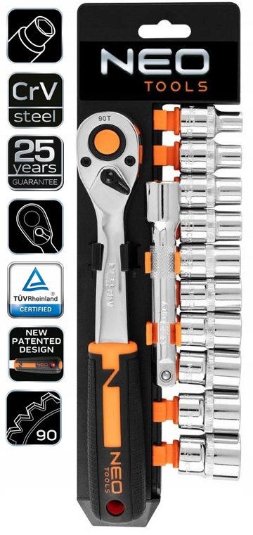 Neo Nástrčné kľúče 1/2" sada 12 ks 10-030