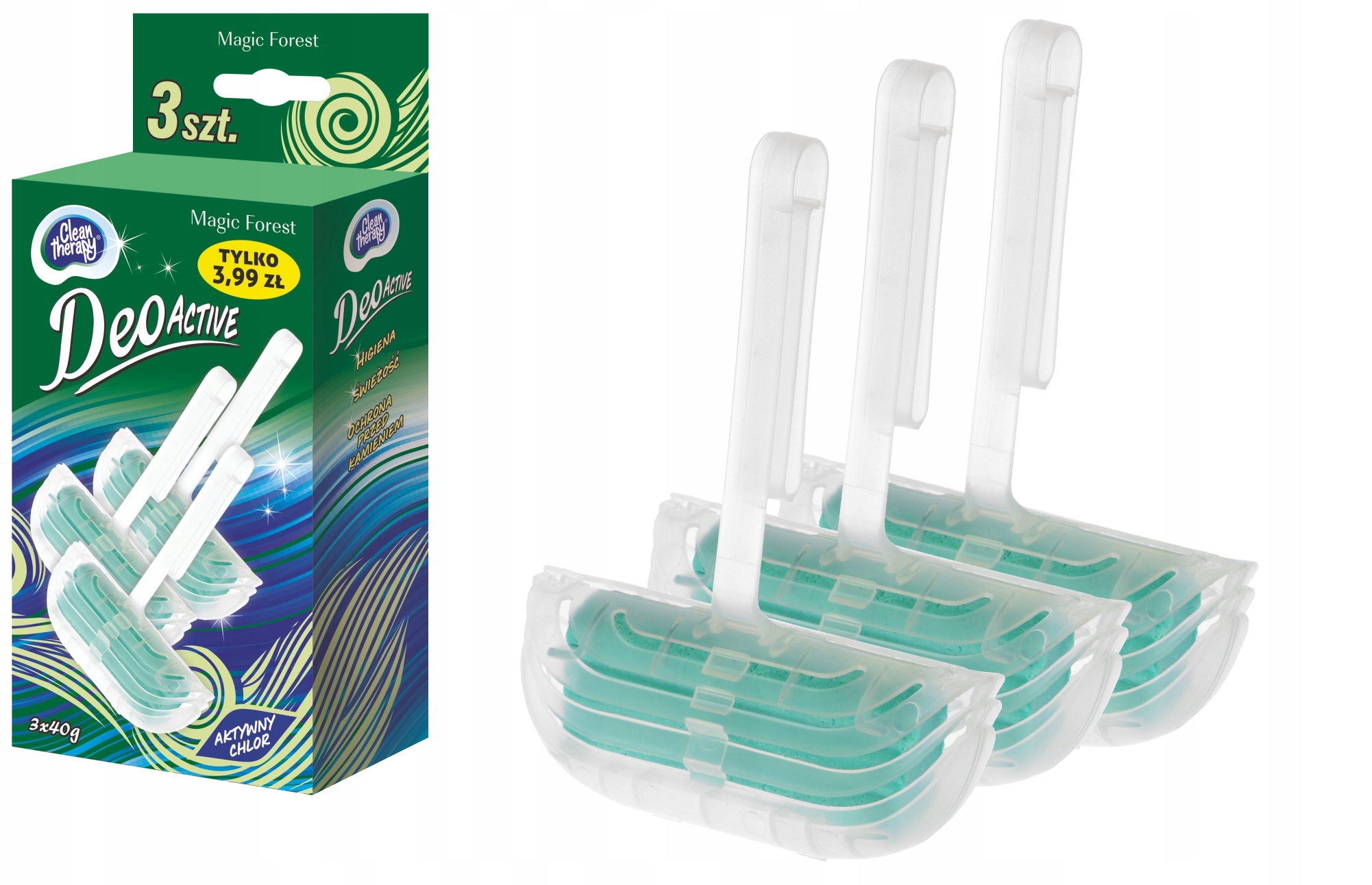 

Kostka Toaletowa Zapas Do Wc 40g Magic Forest 3szt