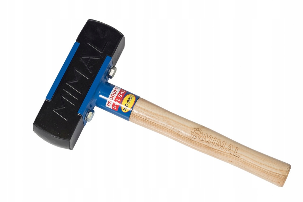 Młotek Brukarski gumowy Mimal MBM01 375mm 2kg