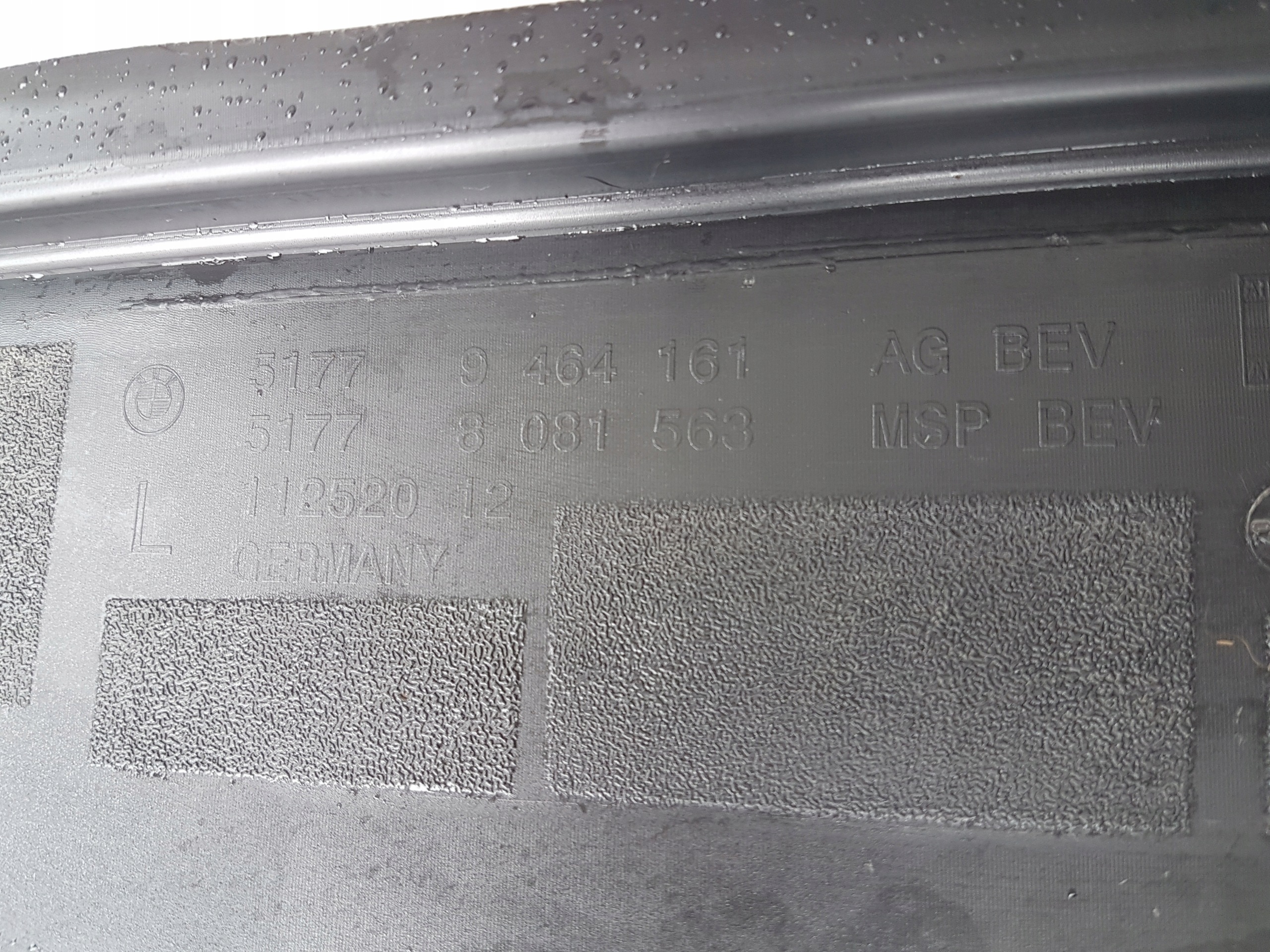 moulding threshold left BMW 7 G70 i7 BEV m-packet 8081563