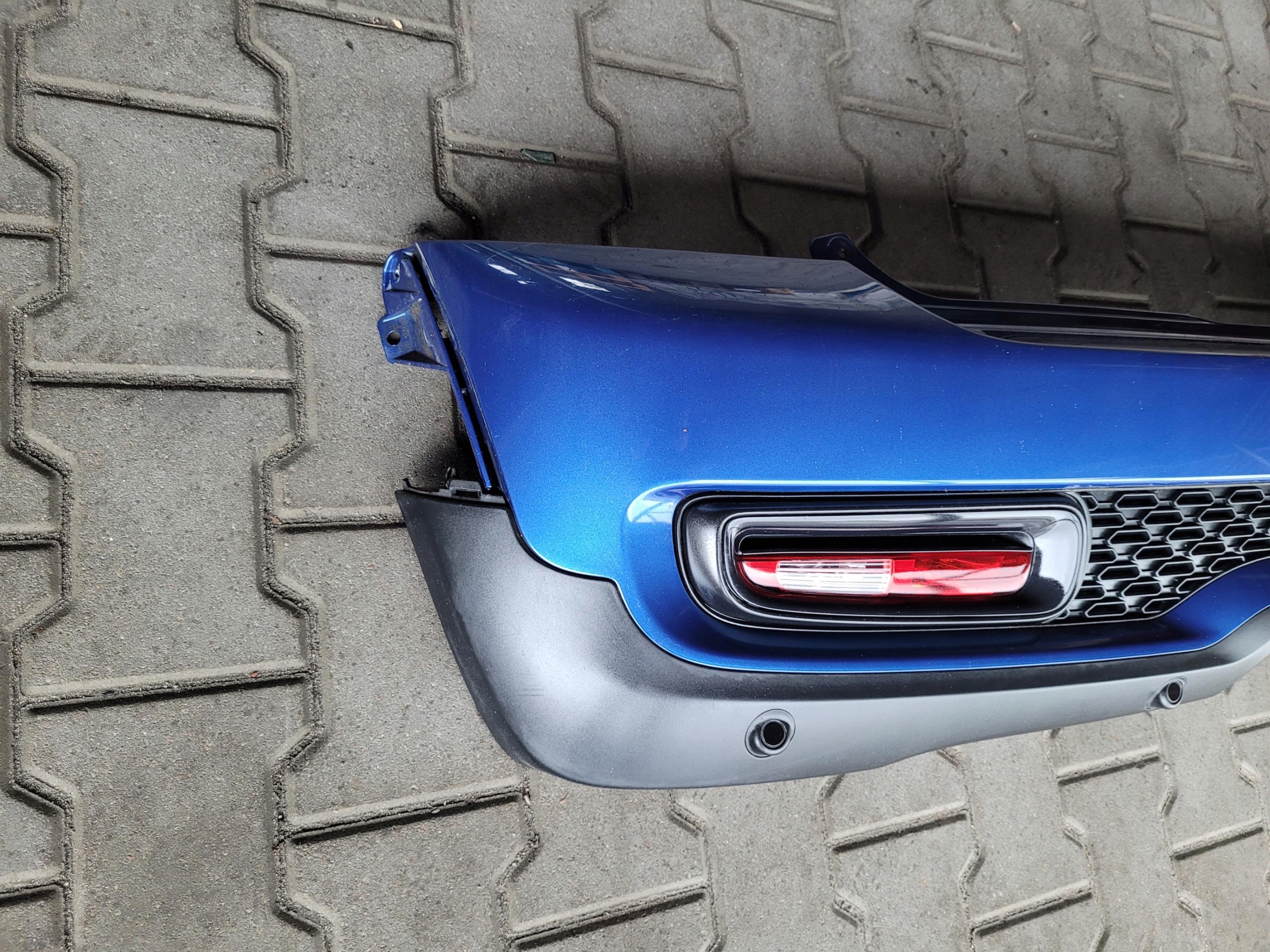 bumper rear part rear complete PDC A63 MINI COUPE Cooper SD R58