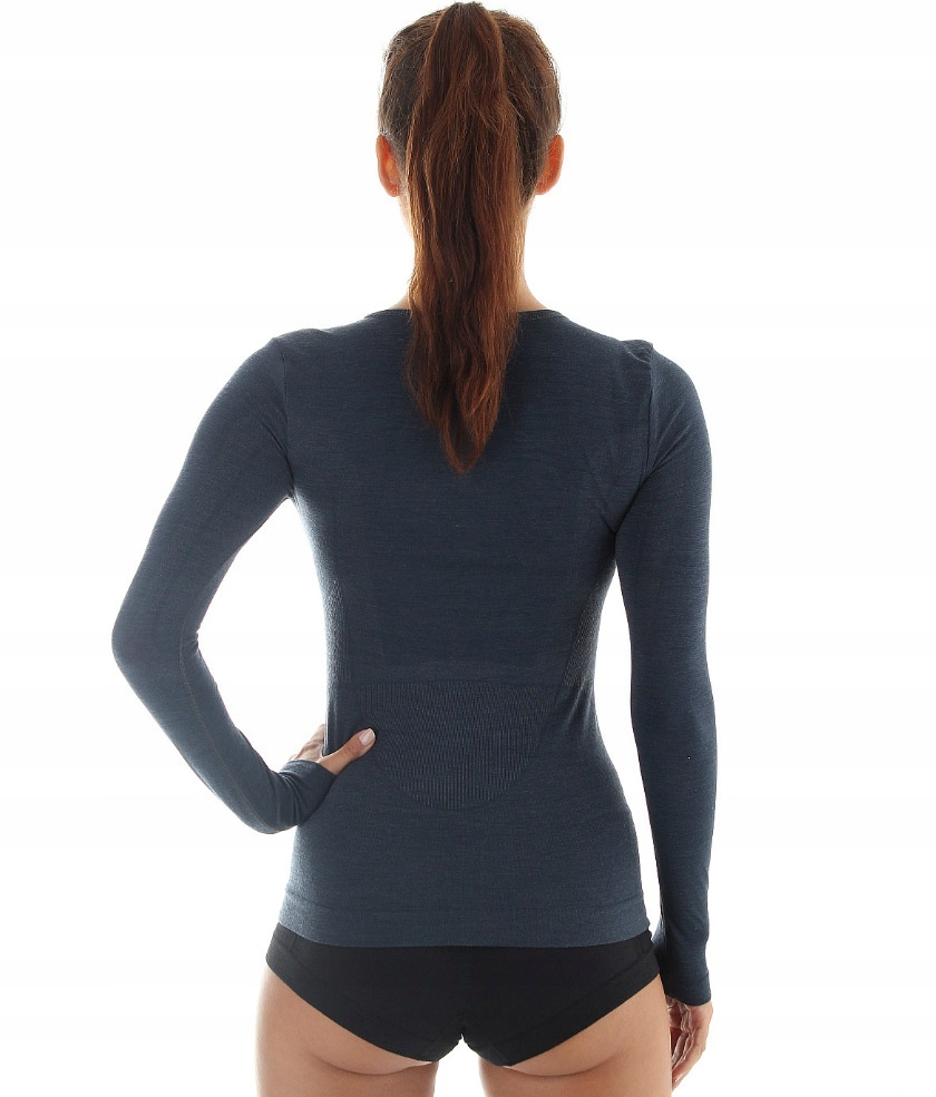 DAMSKA KOSZULKA WEŁNIANA BRUBECK COMFORT WOOL Marka Brubeck