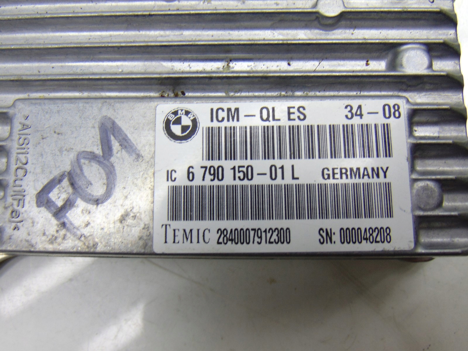 module control unit ICM BMW 7 F01 F02 3.0D N57 6790150