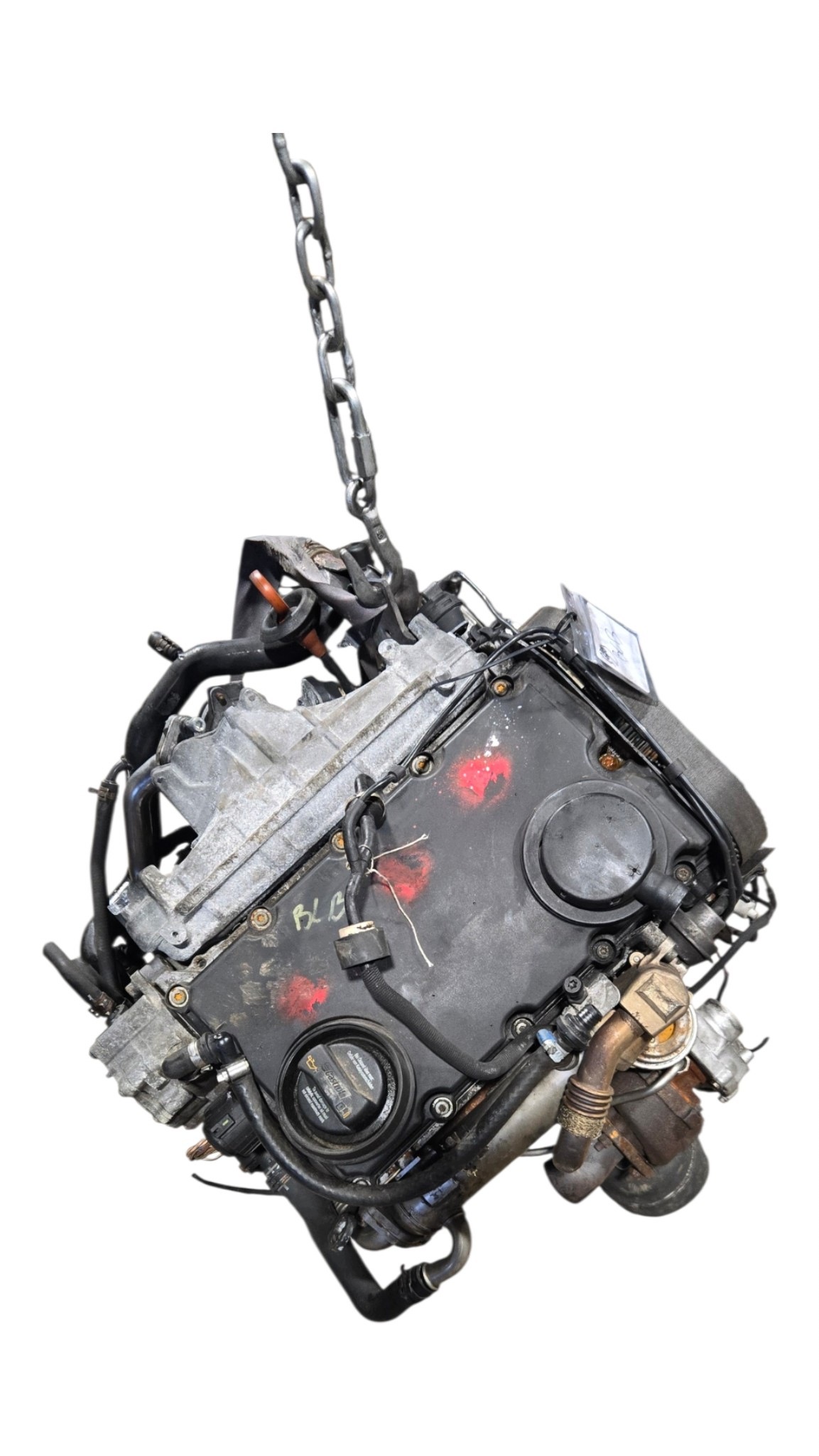 engine AUDI A4 B7 A6 C6 2.0 TDI 140KM BRE BLB @ KOMPRESJA @