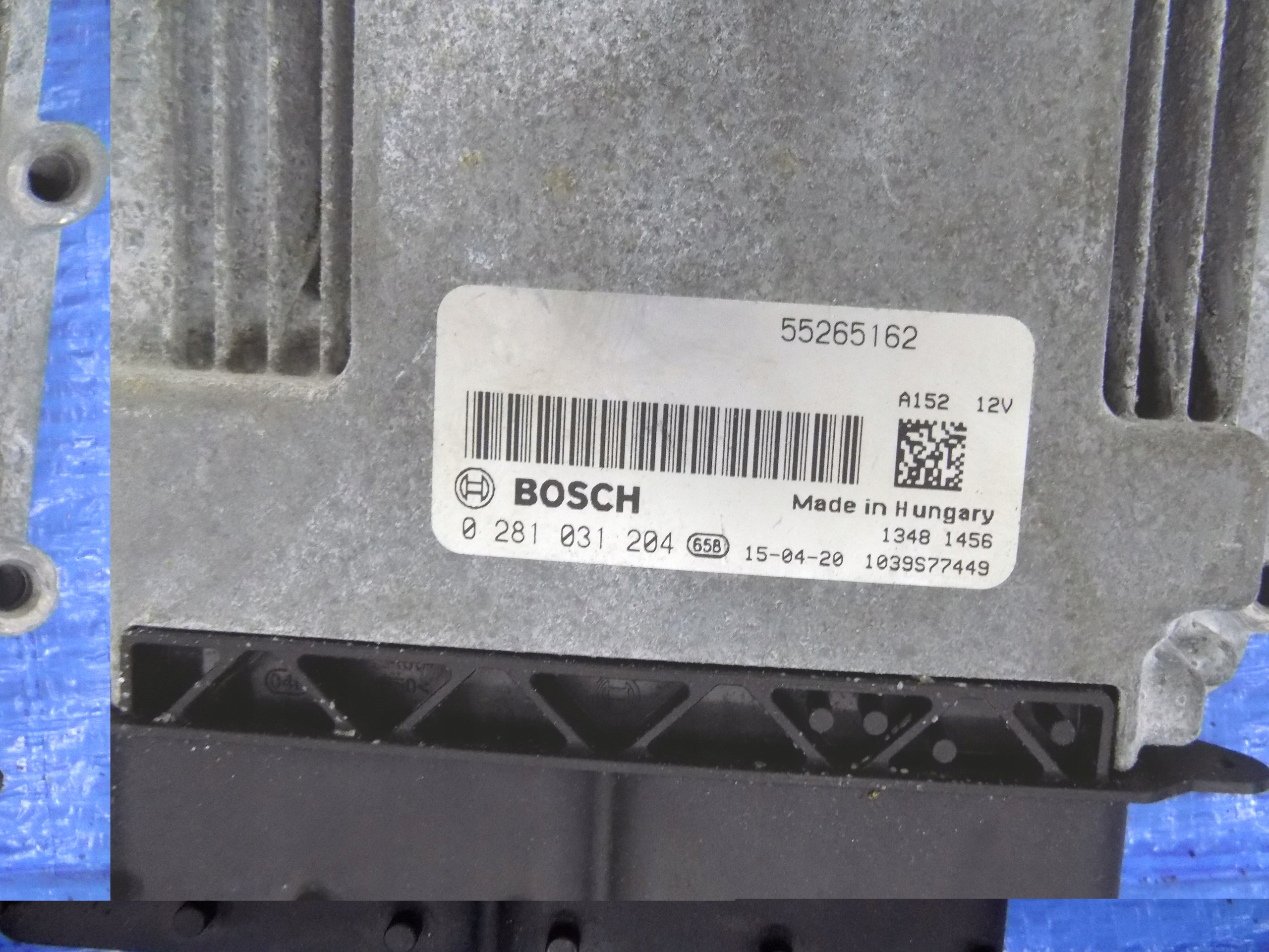 control unit computer of the engine JEEP RENEGADE 2,0 MJT 0281031204