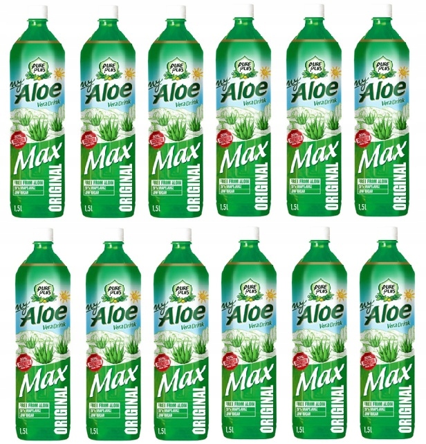 12x 1,5L My Aloe Original napój aloes Zgrzewka