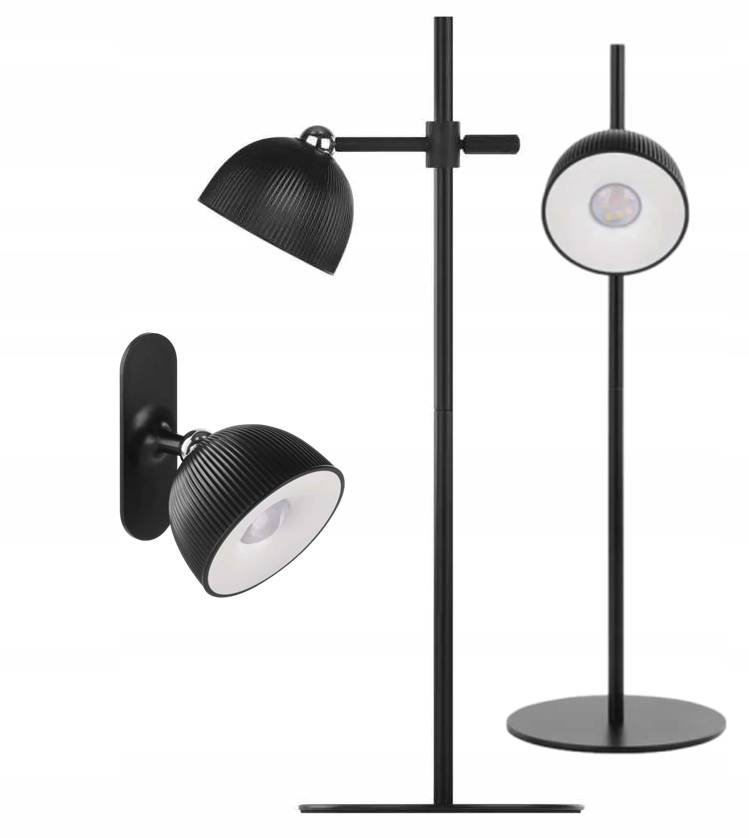 Led stolní lampa Sophie, nabíjecí, černá