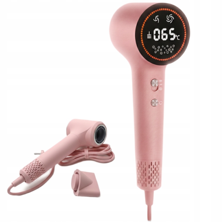 Vysoušeč vlasů High-Speed 110 000 Rpm Funkce Plazmy Růžová