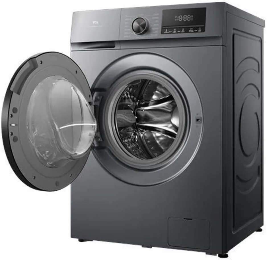 PRALKA TCL FF0924SA0PL Silver 9 kg 1400 obr Inverter, Steam Stan opakowania oryginalne
