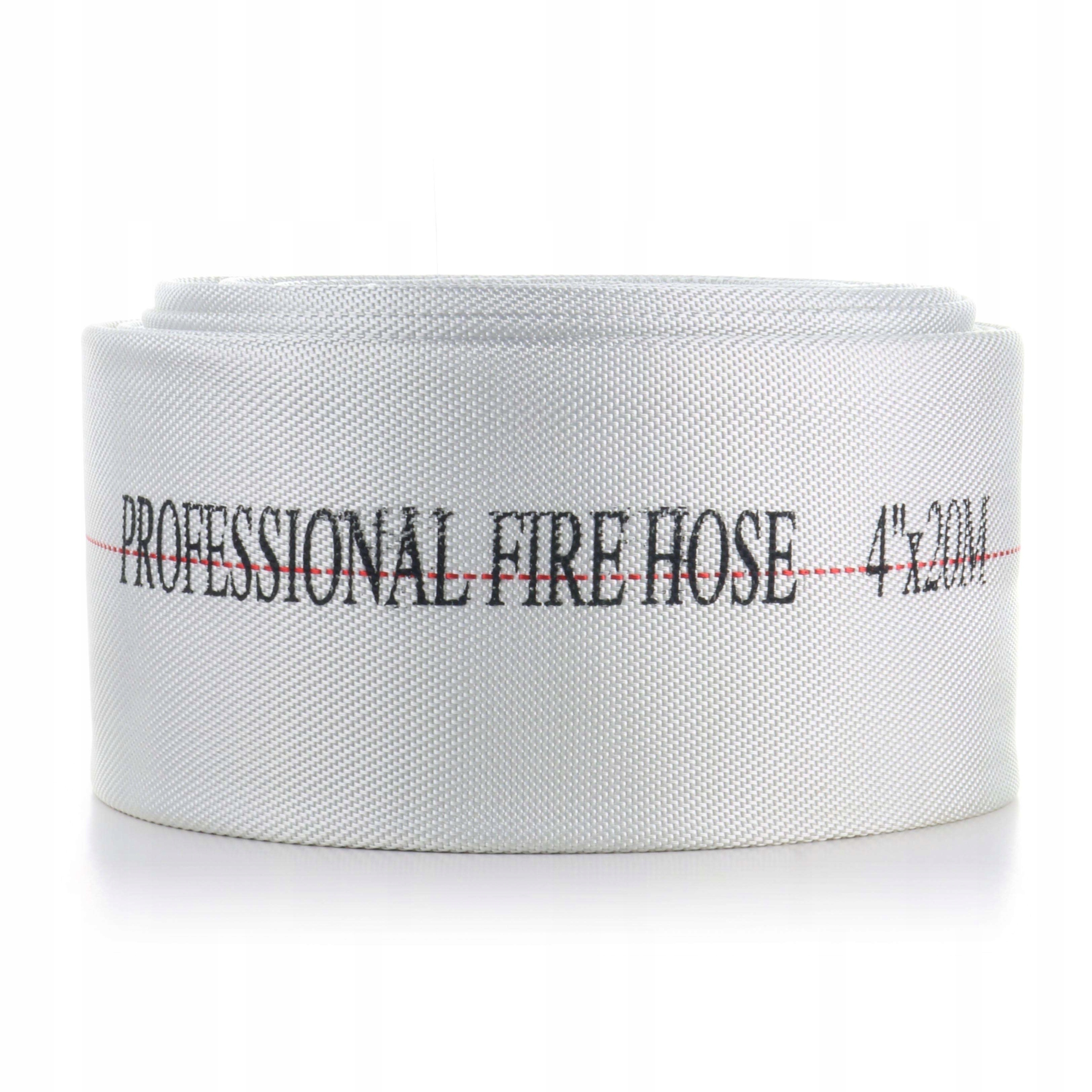 Wąż strażacki parciany wzmacniany do nawadniania 4 cale 100mm 20 metrów B