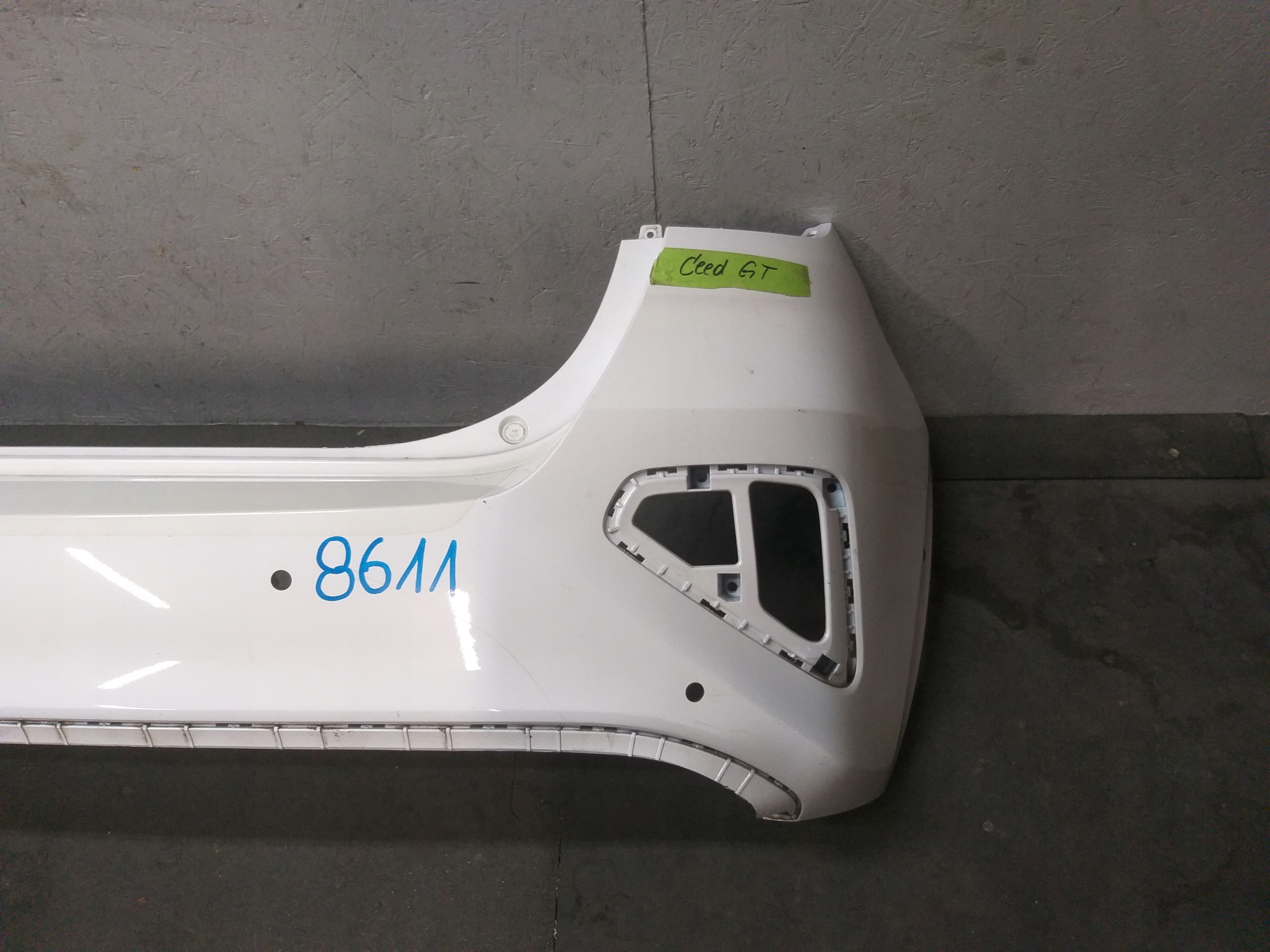 BUMPER REAR PART KIA CEED III 3 GT 17