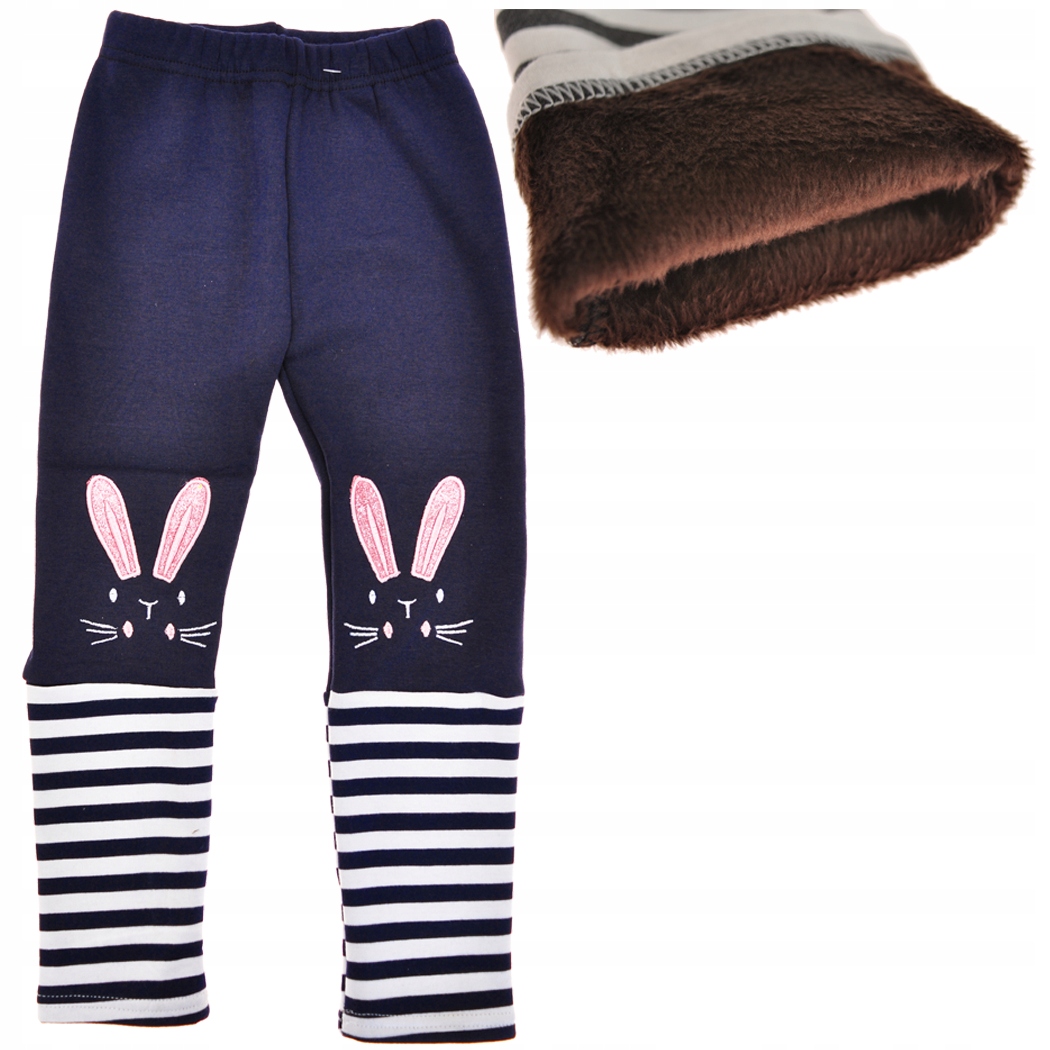 

Legginsy ocieplane Królik Getry na futerku 110/116