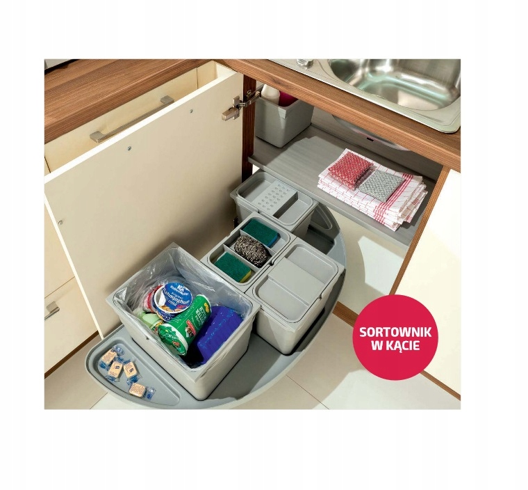 System segregacji śmieci 1dwaSlide 450 prawy
