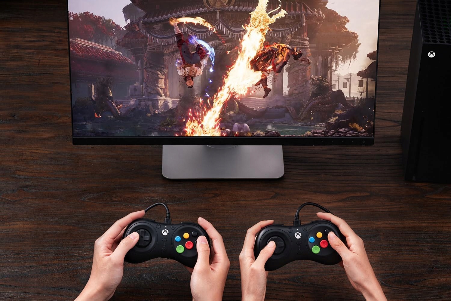 8BitDo M30 Wired Controller Pad USB do Xbox One S/X Series X|S i Windows PC Pochodzenie oryginał