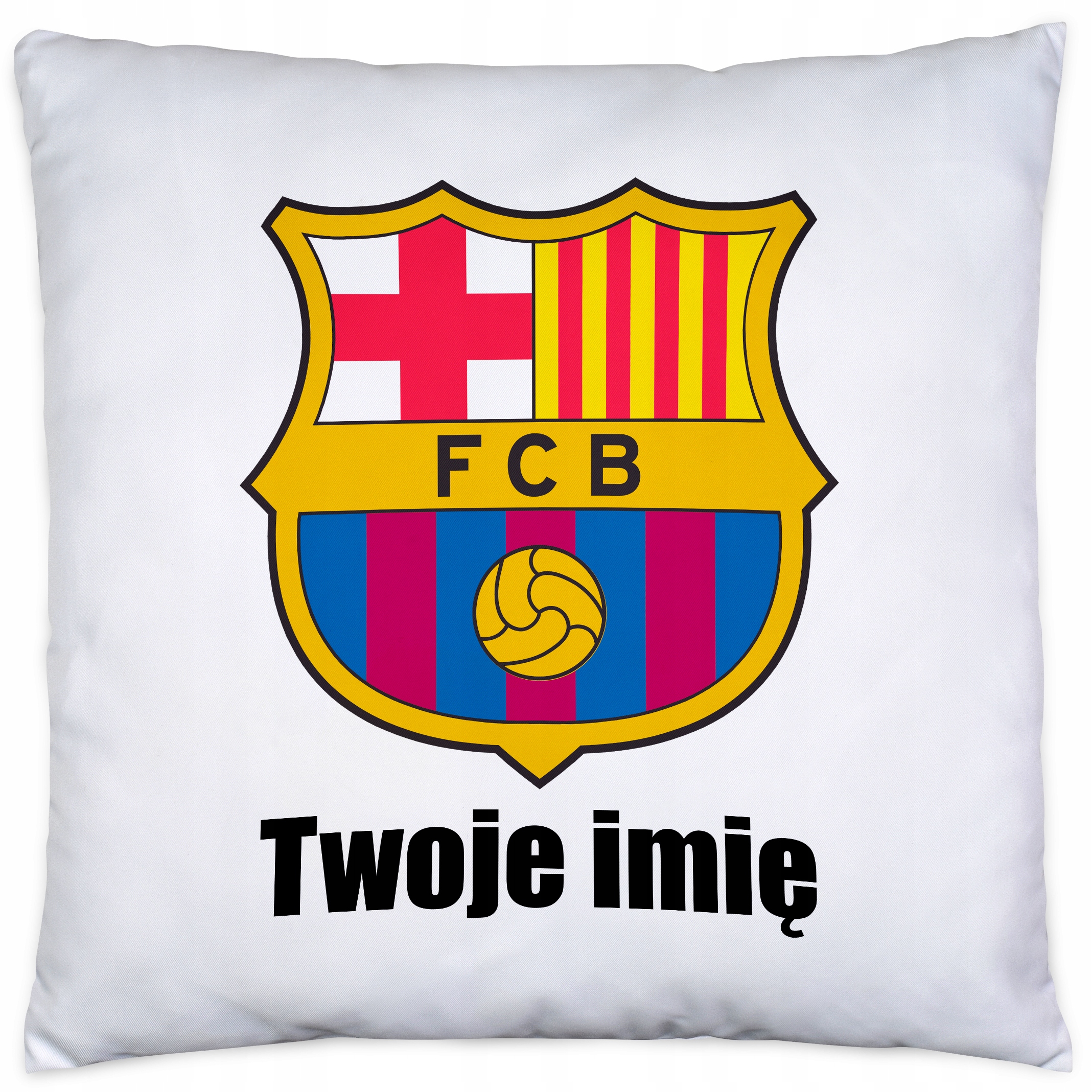 

Kluby! Poduszka Z Imieniem Własnym Nadrukiem Imię