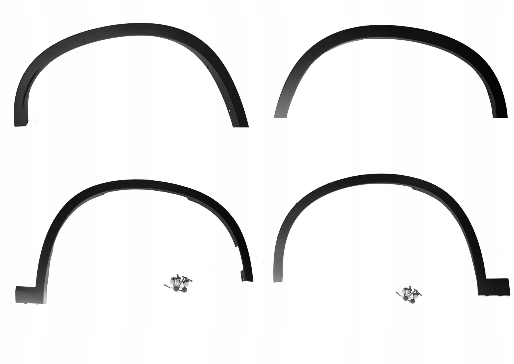 Bmw X1 F48 15-LAMELY Krytky Blatníků Přední Zadní P+l Komplet+ Spony