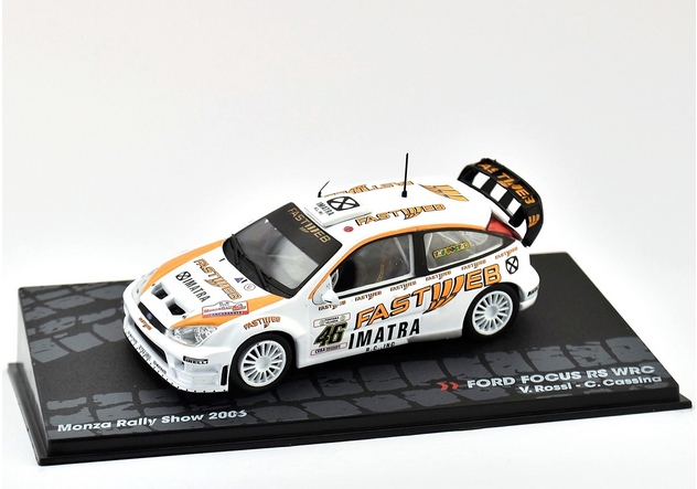 Ford Focus Rs Wrc Rossi Monza 1:43 Altaya