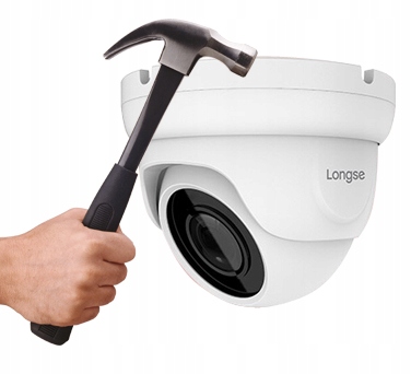 MONITORING IP POE 3 KAMERY FullHD 1080P ZEWNĘTRZNE Głębokość produktu 30 cm