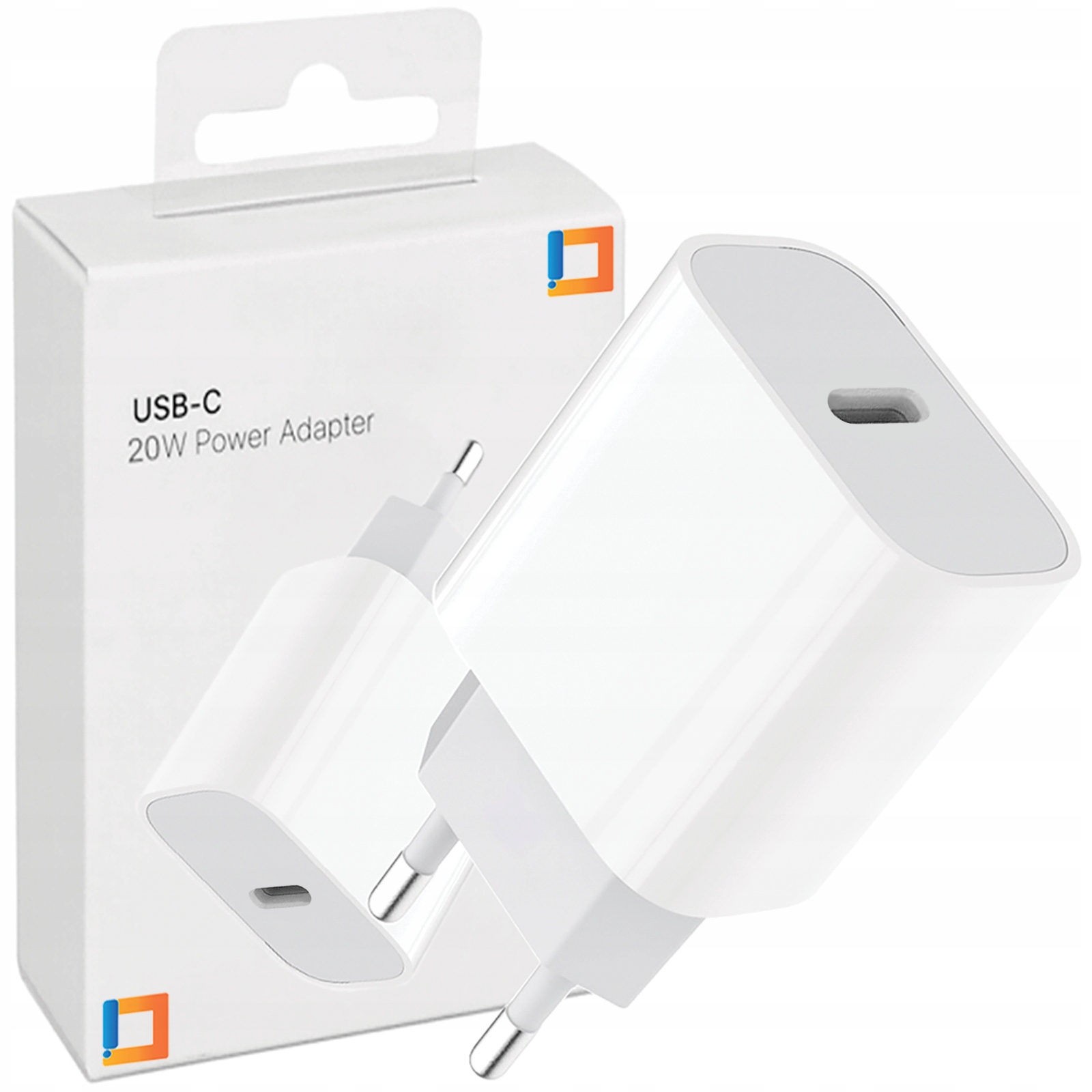 Szybka Ładowarka Kostka Usb-c 20W Usb Typ C Do Iphone 11 12 13 14 15 16 Pro