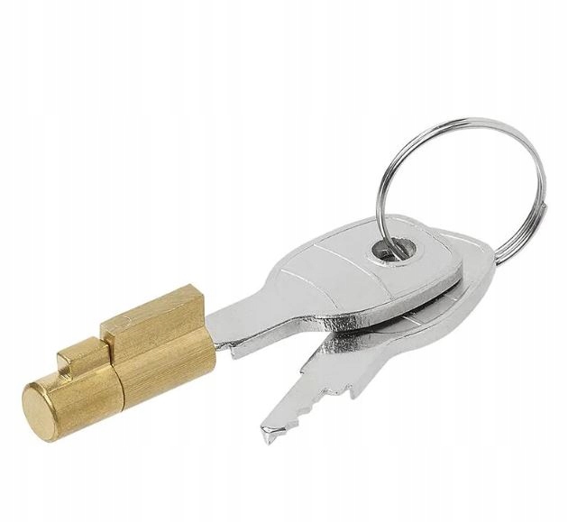 ZABEZPIECZENIE ZAMEK Z KLUCZEM DO GŁOWICY ZACZEPU