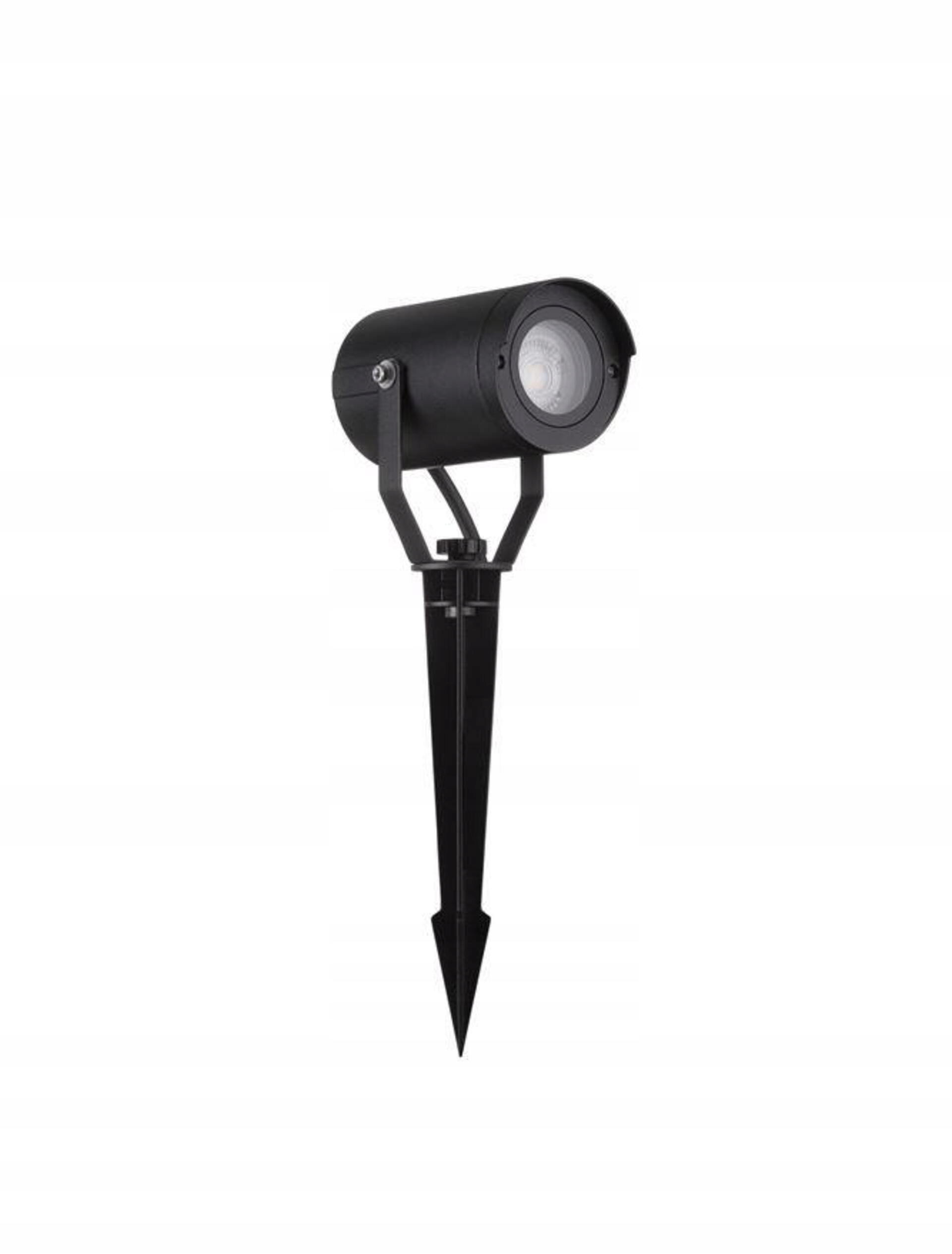 Nova Luce venkovní svítidlo s bodcem Kimiko černý hliník a čiré sklo GU10 1