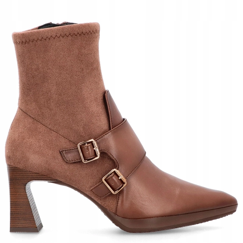 Španělské kotníkové boty se sponami Hispanitas HI254304 Hnědé 39