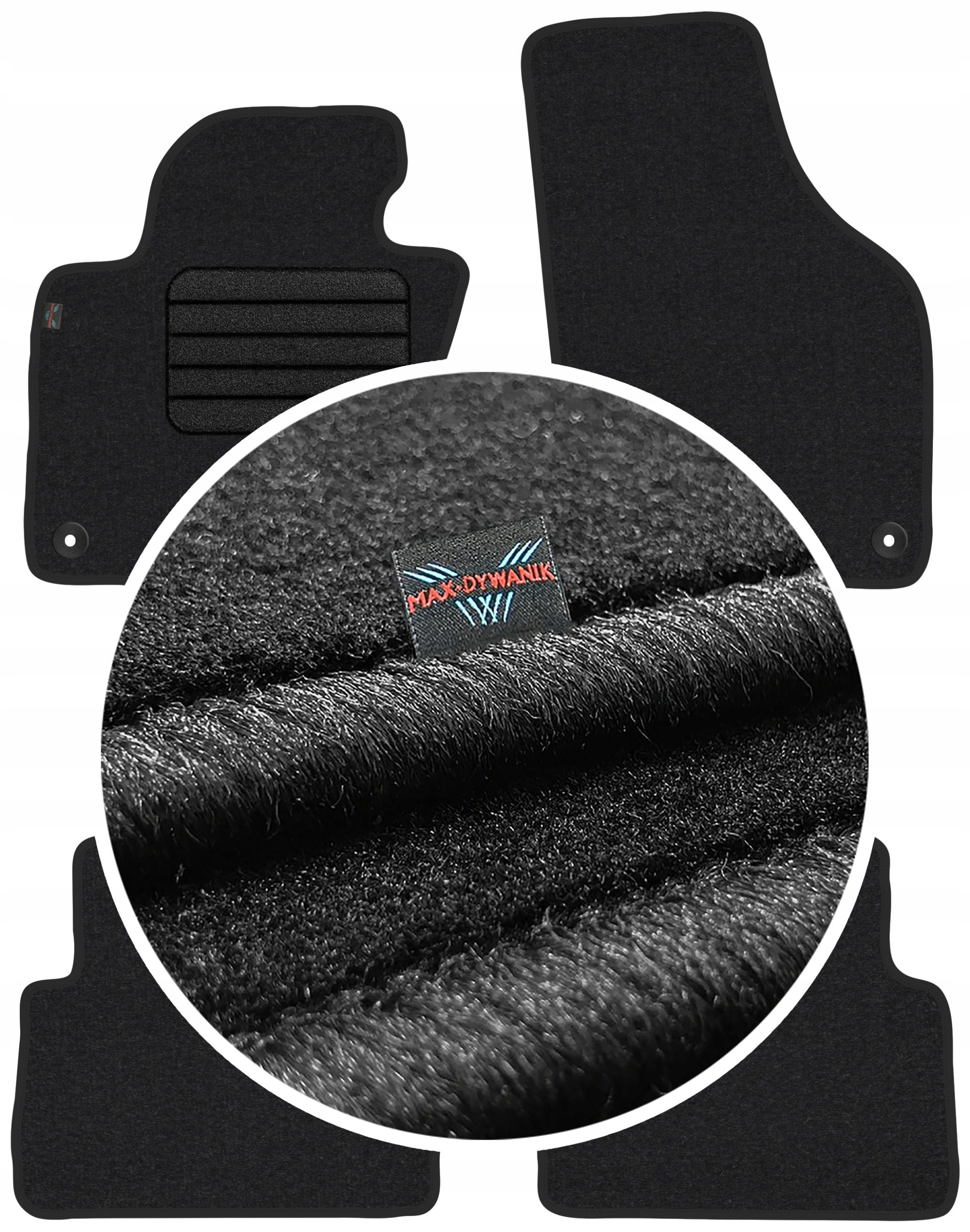 VW Tiguan і 2007-2015 автомобільні килимки