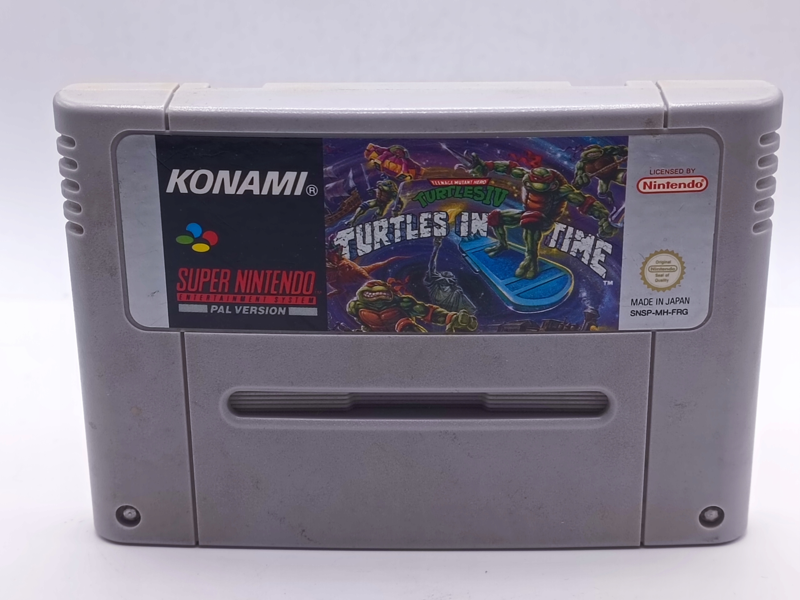 GRA TURTLES IN TIME IV NA SUPER NINTENDO SNES PAL