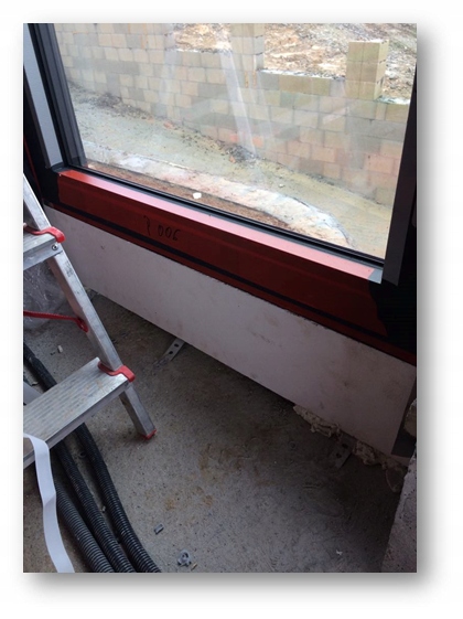 Ciepła belka pod okno EPS WHITE THERMO 10/120cm Marka Oknobest